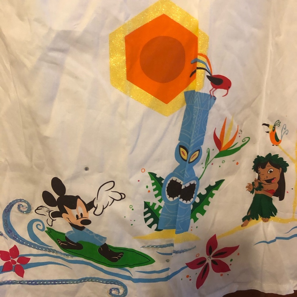 Disney Store White Charter Skirt XL NWT - Picture 2 of 5